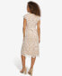 Women's Floral-Lace A-Line Dress