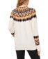 Women's Fair Isle Long Sleeve Mock Neck Sweater