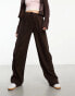 Cotton:On utility wide leg pants in brown