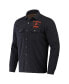 Men's Darius Rucker Collection by Black San Francisco Giants Ringstop Full-Snap Shacket