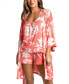 Women's Printed 3/4-Sleeve Robe