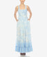 Women's Smocked Ruffle Maxi Dress