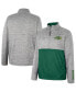 Men's Gray NDSU Bison John Half-Zip Jacket