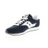 Saucony Hornet S70538-4 Mens Blue Suede Lace Up Lifestyle Sneakers Shoes