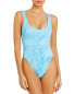 Vitamin A 281984 Reese One-Piece Cyan Texture Tie-Dye SM (US Women's 6) One Size