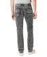 Buffalo Men's Slim Ash Jeans in Dark Acid Wash