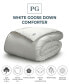 White Goose Down King/Cal King Comforter