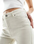 JJXX straight fit high waisted jeans in white