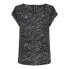 ONLY Vic Aop Short Sleeve Blouse