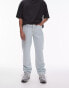 Topman straight jeans in summer light wash tinted blue