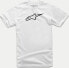 Alpinestars T-shirt ALPINESTARS AGELESS CLASSIC TEE, White/Black Rozmiar: XL