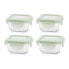 MINILAND Set 4 Natursquare Containers Chip