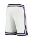 Men's White Kansas State Wildcats Replica Basketball Shorts