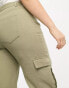 Yours straight leg cargo jean in khaki