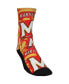 Men's and Women's Socks Maryland Terrapins Allover Logo and Paint Crew Socks