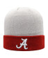 Men's Gray, Crimson Alabama Crimson Tide Core 2-Tone Cuffed Knit Hat