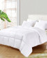 Ultra-Soft Nano-Touch White Down Fiber All Season Comforter, Twin