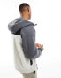 Nike Tech Fleece zip thru hoodie in off white