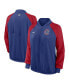 Women's Royal Chicago Cubs Authentic Collection Team Raglan Performance Full-Zip Jacket