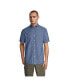 Men's Short Sleeve Button Down Chambray Shirt