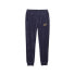 Puma Essentials Minimal Gold Velour Sweatpants Mens Blue Casual Athletic Bottoms