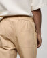 Men's Drawstring Cotton Trousers