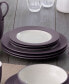 Colorwave Rim Dinner Plates, Set of 4