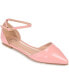 Women's Reba Ankle Strap Pointed Toe Flats