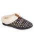 Women's Fairisle Knit Braelyn Hoodback Slippers