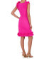 Women's Ruffled-Trim Sheath Dress