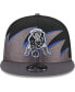 Men's Black New England Patriots Tidal Wave 9FIFTY Snapback Hat