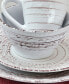 Malibu Sands 16 Piece Dinnerware Set in Shell