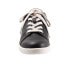 Trotters Adore T2117-001 Womens Black Leather Lace Up Lifestyle Sneakers Shoes 5