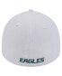 Men's White Philadelphia Eagles Active 39THIRTY Flex Hat