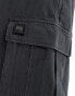 Pull&Bear skater cargo trouser in dark grey