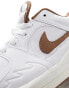 Jordan Stadium 90 trainers in white and brown