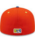 Men's Orange, Blue Calaveras de West Michigan Copa De La Diversion 59FIFTY Fitted Hat