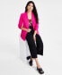 Women's Notched-Collar Open-Front Blazer, Created for Macy's