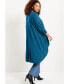 Plus Size June + Vie High-Low Cardigan