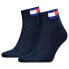 TOMMY HILFIGER Flag Quarter short socks 2 pairs