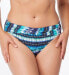 Bleu Rod Beattie 300513 Sarong Hipster Bikini Bottoms Swimwear Size 6