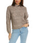 Design History Pointelle Sweater Women's Brown Xs