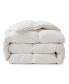 Cozy Medium Warmth Down Feather Fiber Comforter, California King