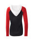 Women's White and Red 23XI Racing Triple-A Long Sleeve Hoodie T-shirt