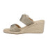 VANELi Layla Espadrille Wedge Womens Gold Casual Sandals LAYLA-312960