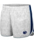 Women's White, Navy Penn State Nittany Lions The Plastics Geo Print Shorts