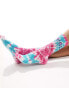 Polo Ralph Lauren tie dye sport sock with logo in pink blue