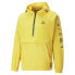 Puma Anorak Half Zip Jacket X Staple Mens Yellow Casual Athletic Outerwear 53982