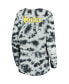 Women's Black Pittsburgh Steelers Tie-Dye Long Sleeve T-shirt