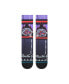 Men's Toronto Raptors Hardwood Classics Fader Collection Crew Socks